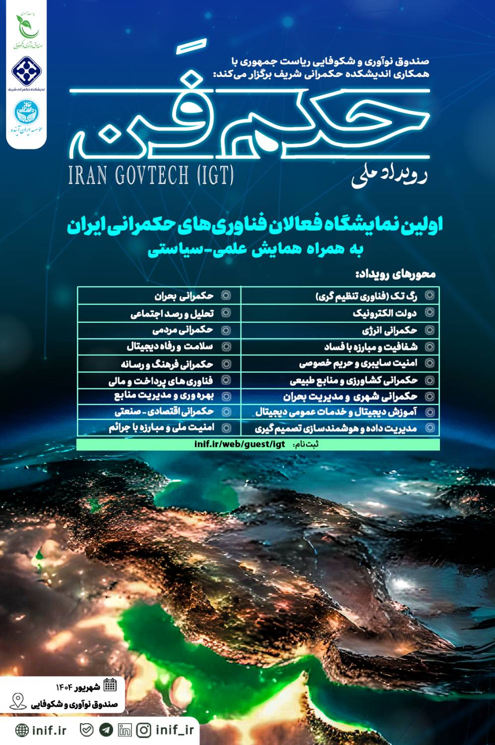 Iran of the future with the rule of technology; the intersection of technology, government and people